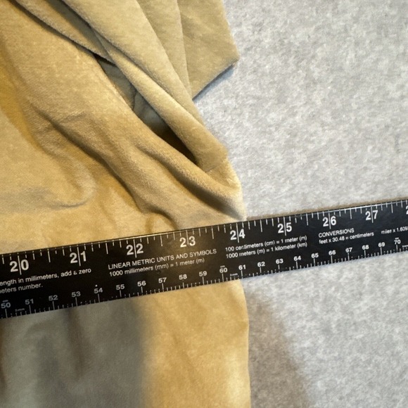 Talbots Safari Utility Jacket Size Petite 16W Velour Stretch Tan Beige Pea‎ Coat - Picture 8 of 10